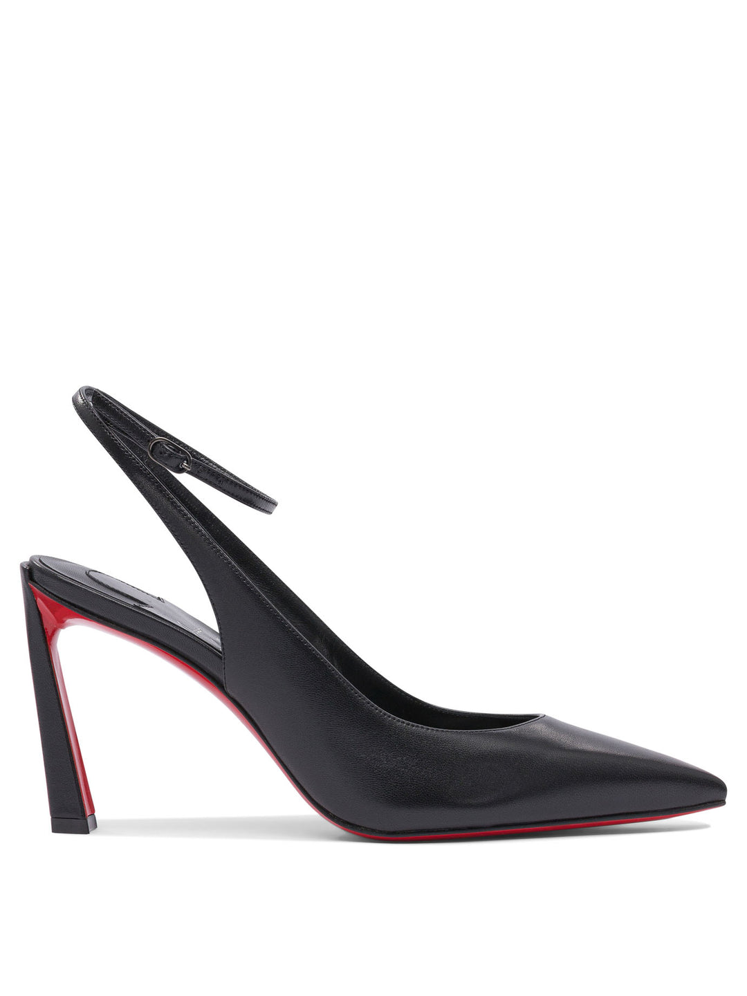 Christian Louboutin Condora Strap 85 Nappa/Lining Heeled shoes - Black | d00a553f1634021502ab958434b3e3febe0774b8