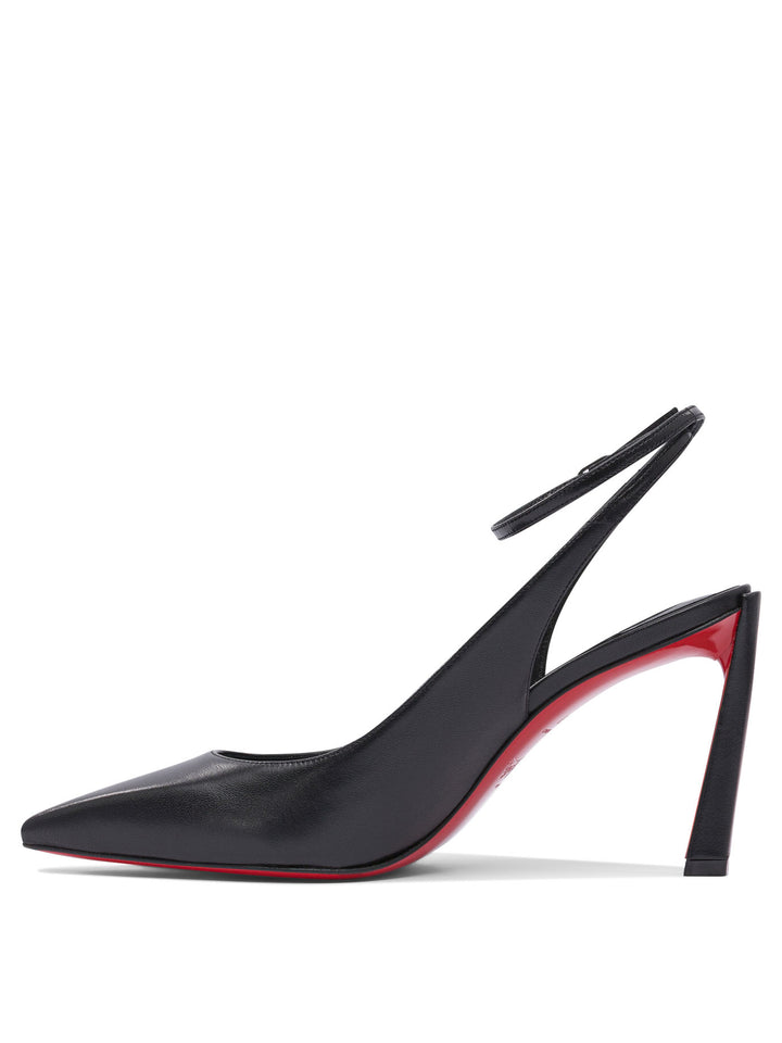 Christian Louboutin Condora Strap 85 Nappa/Lining Heeled shoes - Black | 39e8b2a11105289348353293fdd24a6245362610
