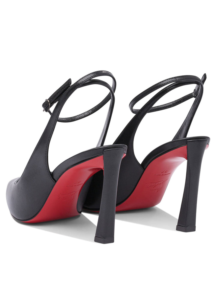 Christian Louboutin Condora Strap 85 Nappa/Lining Heeled shoes - Black | ae886cad3a841b1b9ac162943394236040af0860