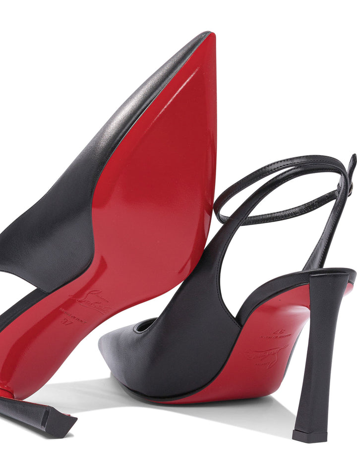 Christian Louboutin Condora Strap 85 Nappa/Lining Heeled shoes - Black | 7119c62233c9388a81b5d10de05defca98db4a49