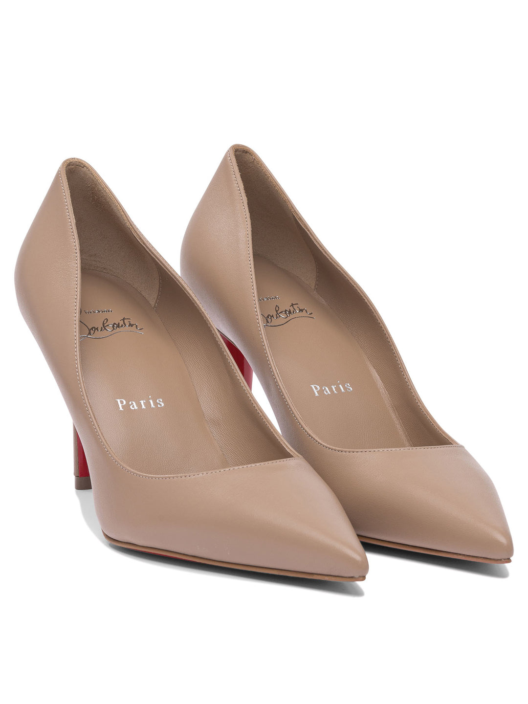 Christian Louboutin Miss Z 80 Nappa/Lining Heeled shoes - Beige | f381491bf1d0ddf114e7c9f08b33a8c4c95601fb