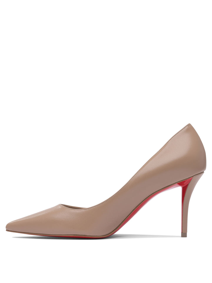 Christian Louboutin Miss Z 80 Nappa/Lining Heeled shoes - Beige | 33fdc17e2bfcc9feff67acbddc356f0f9f832034