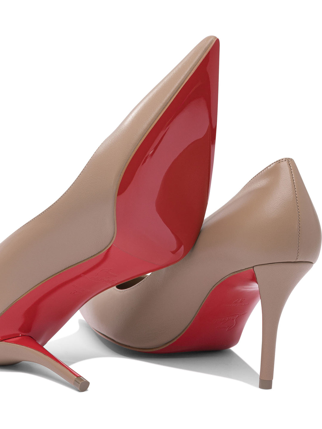 Christian Louboutin Miss Z 80 Nappa/Lining Heeled shoes - Beige | 7abf5950ca36b546002c307bd9b53a007075e382