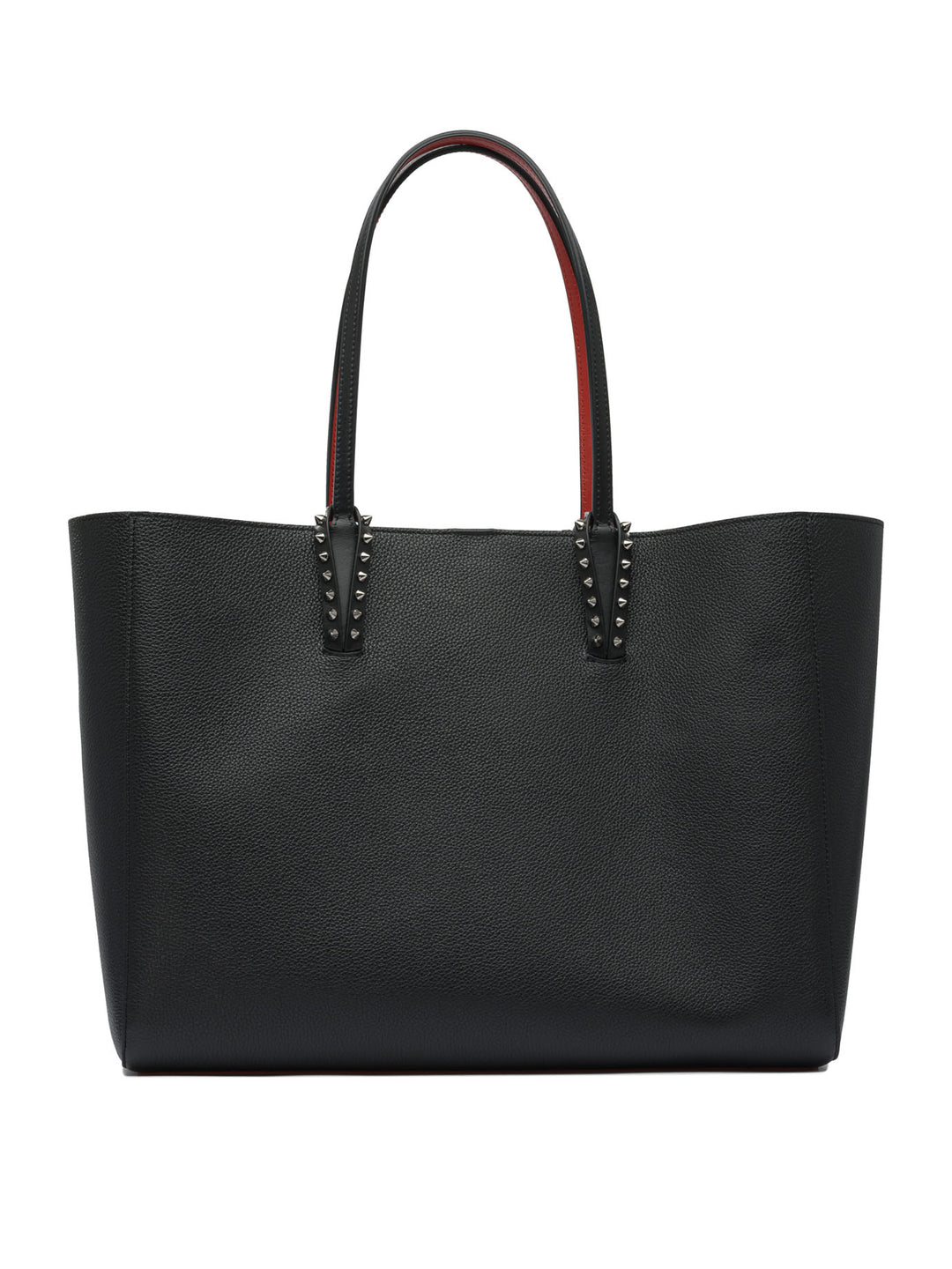 Christian Louboutin Cabata Soft Large Calf Empire Shoulder Bags - Black | ab086bf695de021dd6498a3a635ed5a329c31f34