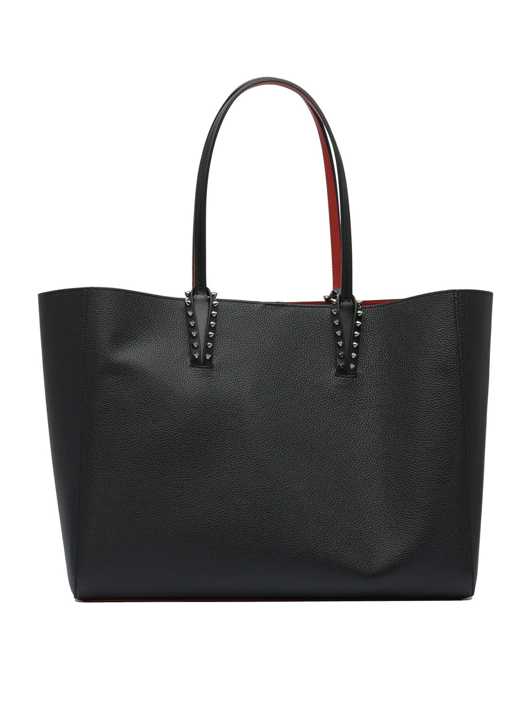 Christian Louboutin Cabata Soft Large Calf Empire Shoulder Bags - Black | af07f84c3b7c73255518acc01b88fcff88d9dfe5