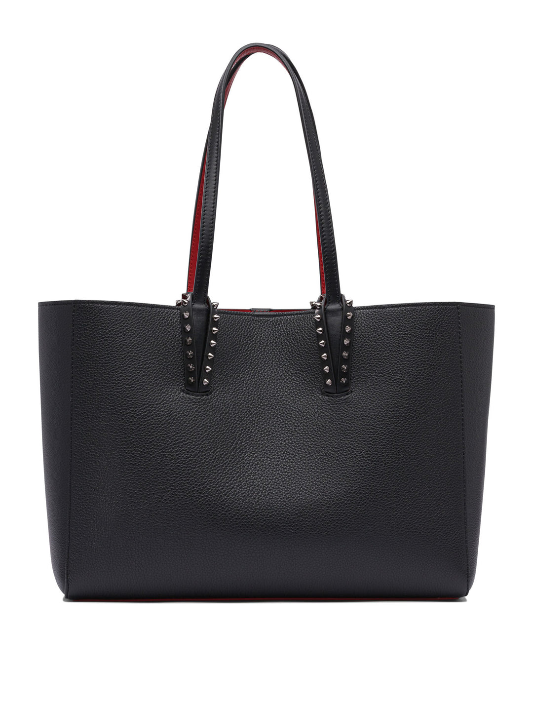 Christian Louboutin Cabata Soft Small Calf Empire Shoulder Bags - Black | 29f47e3c1a701f4bf1b2a31f8597a22f588d1e49