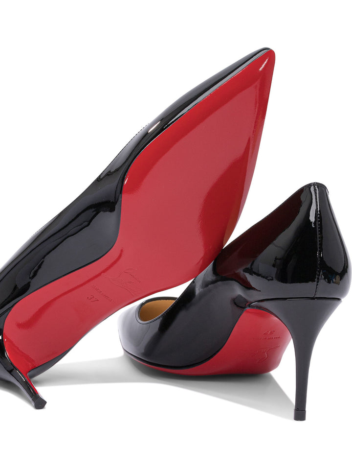 Christian Louboutin Kate 70 Patent Heeled shoes - Black | 93739a3a0dd3b0431efa2a0fee6b80aff3da07ec