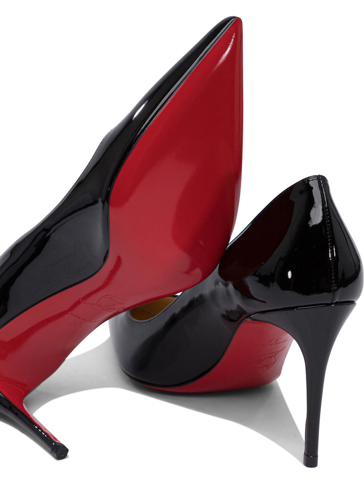 Christian Louboutin Kate 85 Patent Heeled shoes - Black | a2cd09f9388e2265e48dceae11aa574079c2ebef