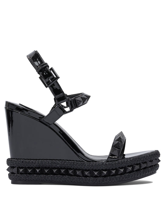 Pyraclou 110 Patent/Lining Sandals Black