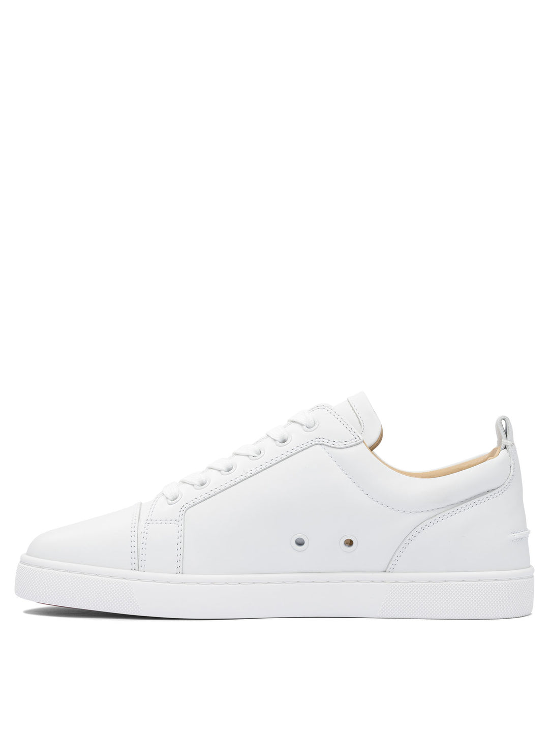 Christian Louboutin Louis Junior Flat Calf Ds Sneakers & Slip-On - White | 805d8d6e438b45357ea7f0dede764f28d3a14dff