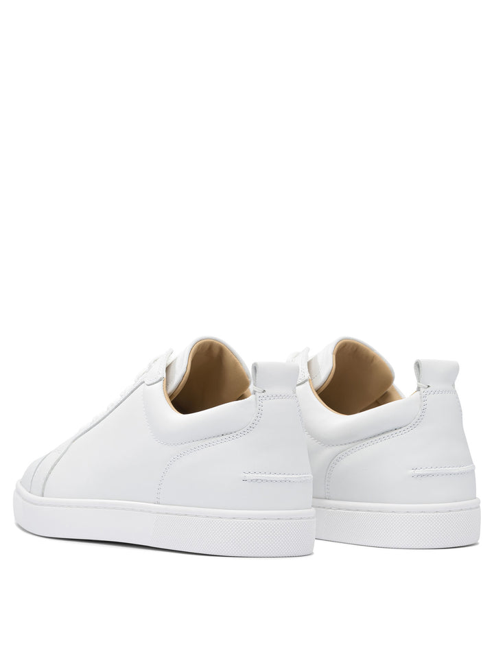 Christian Louboutin Louis Junior Flat Calf Ds Sneakers & Slip-On - White | 87bb799651a02210a199ff57aa89081abf030f9d