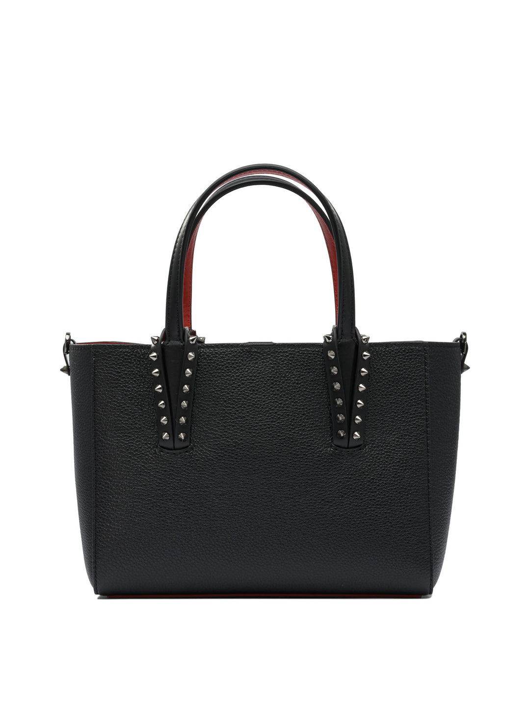 Christian Louboutin Cabata Soft E/W Mini Calf Empire Shoulder Bags - Black | 4ec77b2d073f399b5d98367f4faca6760fc55c58