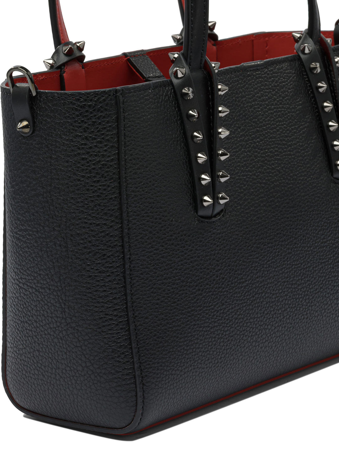 Christian Louboutin Cabata Soft E/W Mini Calf Empire Shoulder Bags - Black | acba6878cbc9111a2dc7d098c77b0b3bb4edf0db