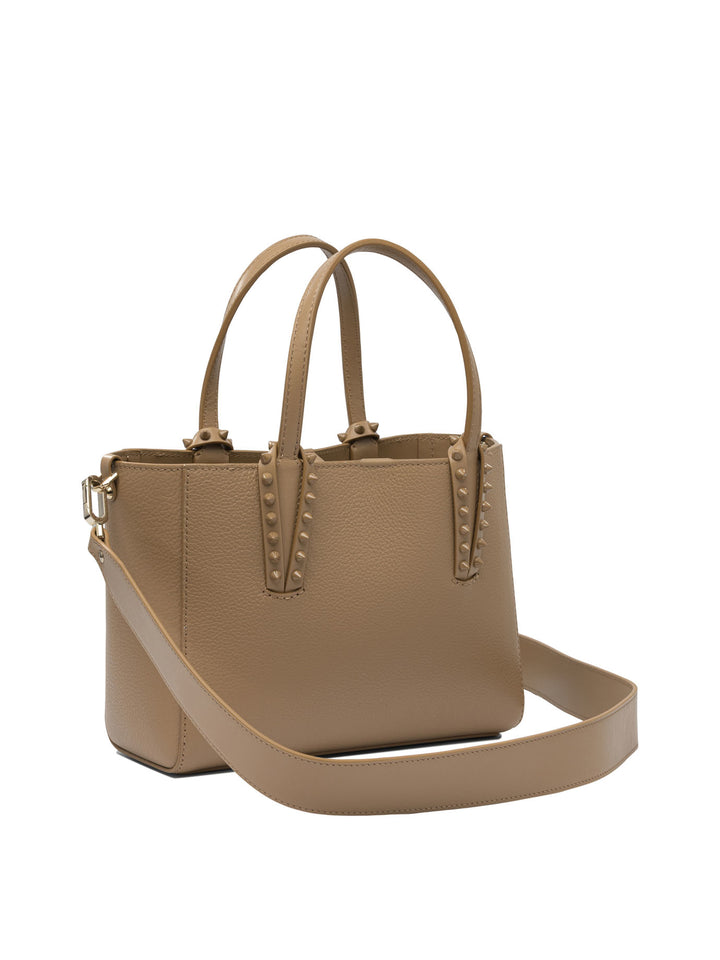 Christian Louboutin Cabata Soft E/W Mini Calf Empire Shoulder Bags - Beige | 935b4d6817f87f7af055326e23dfff082806e58d