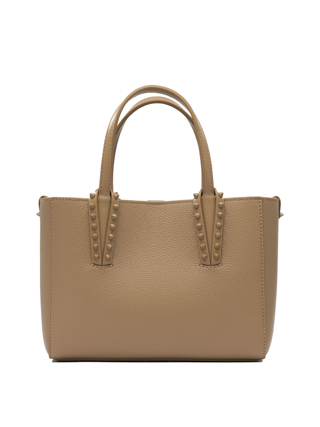 Christian Louboutin Cabata Soft E/W Mini Calf Empire Shoulder Bags - Beige | d39e899b59d5bc1508d9988553e93343c95733d9