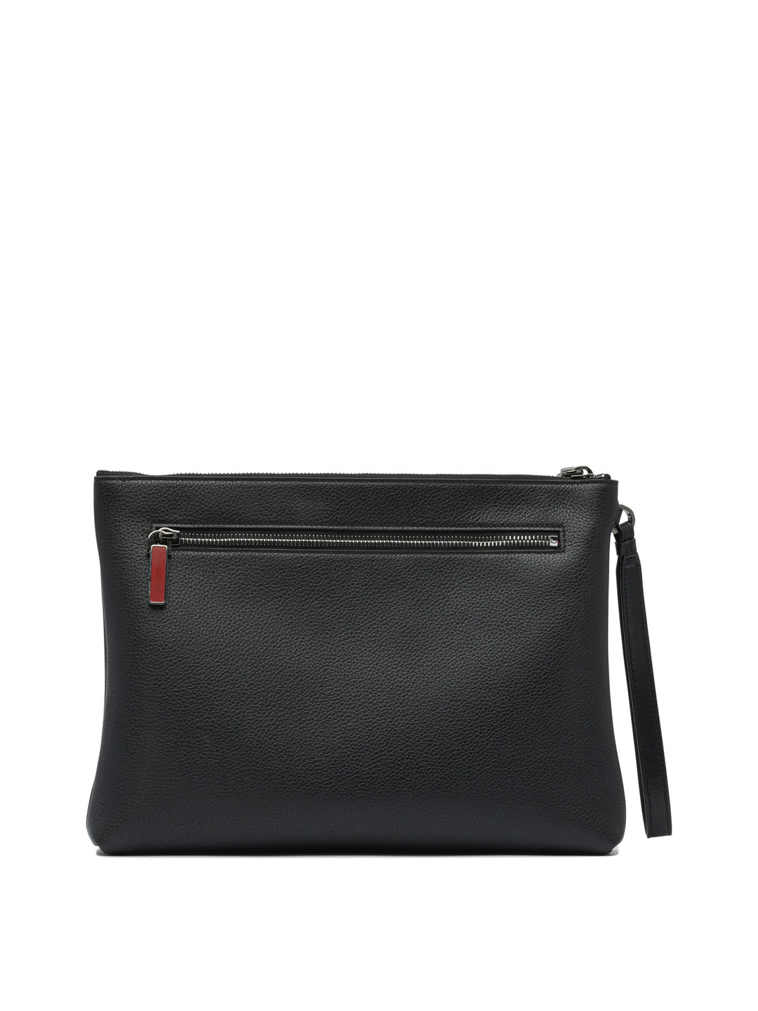 Christian Louboutin Funky  Calf Empire/Spikes Pouch - Black | c7a09a5ec9a563051cd20f75fd4e319ecf90f4f8