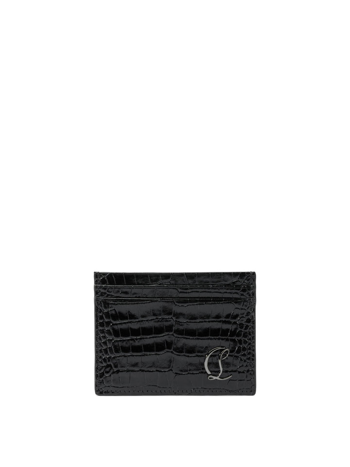Christian Louboutin  Wallets & Card holders - Black | dff33b1f529aebd59394cdf11f0e4931ad964048