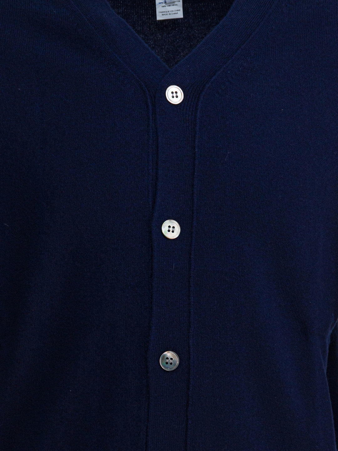 Comme Des GarçOns Forever V-Neck Cardigan Knitwear - Blue | 937a95947671014aedd0f8a3384fcaf1447263d8