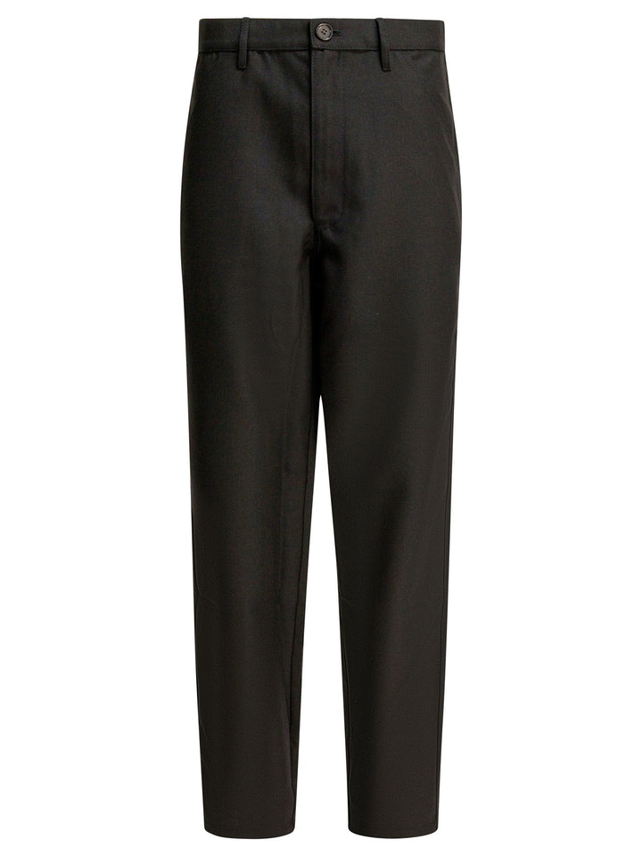 Comme Des GarçOns Shirt Wool Blend Pants Trousers - Black | e8662d582d42f9d5654a0337afb4023cbea63d7a