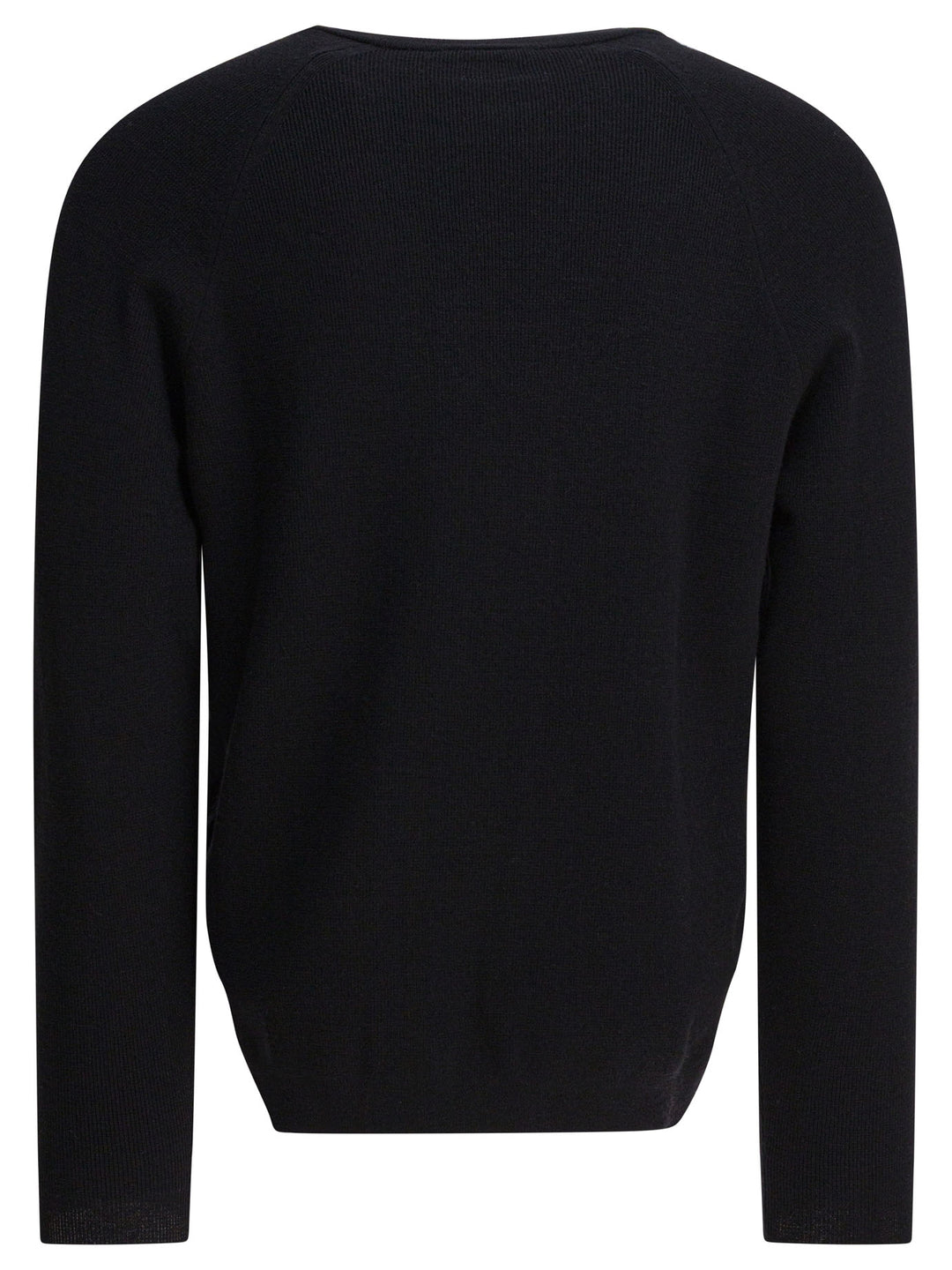 C.P. Company Wool And Silk Crewneck Sweater Knitwear - Black | b4703d4c123eee8c3bbfb6c75ae3a24b9f7afb8b