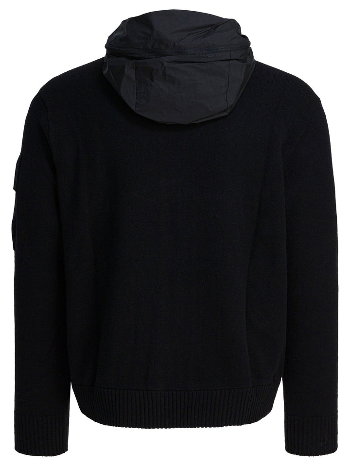 C.P. Company Metropolis Series Knitwear - Black | fa26f83dbc1338691fc68b3091e78ac68246fc88