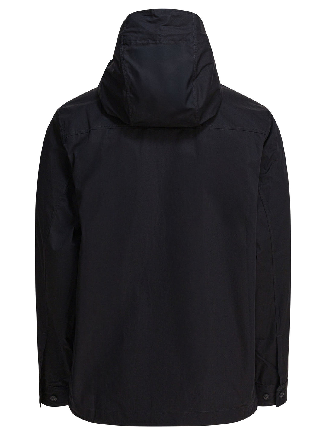 C.P. Company Overshirt Jacket With Half Zipper Jackets and Coats - Black | e27208924b8be9dcaebcc18d7eedf09467a0ae87