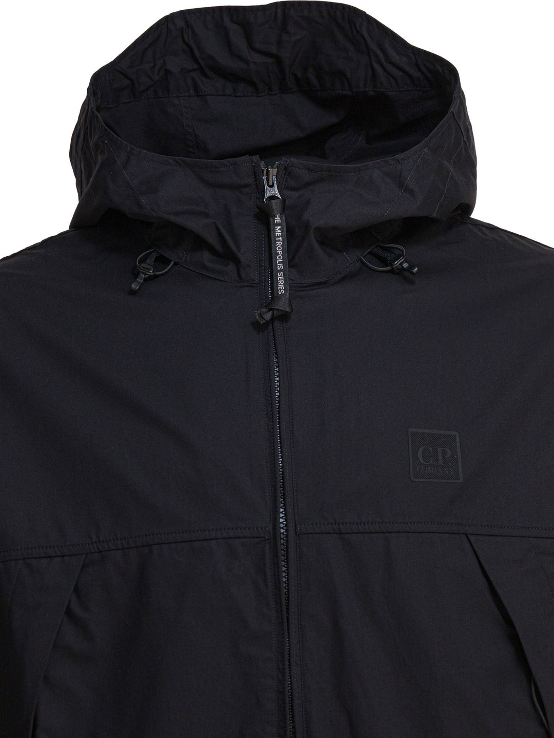 C.P. Company Overshirt Jacket With Half Zipper Jackets and Coats - Black | 16e2c699ad5306d65a6f6563367d3127db7463f6