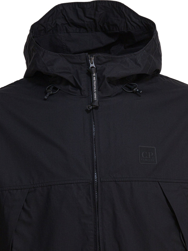 C.P. Company Overshirt Jacket With Half Zipper Jackets and Coats - Black | 16e2c699ad5306d65a6f6563367d3127db7463f6