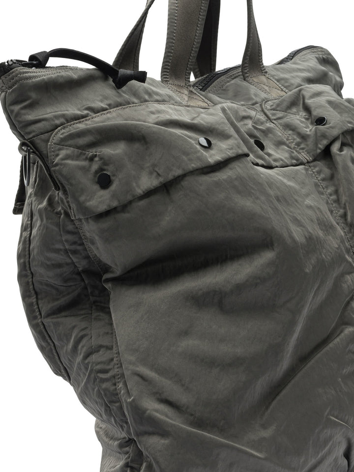 C.P. Company Nylon B Handbags - Grey | ee4c64d8bdc9420a707410ae6f3c9fe3a68ca756