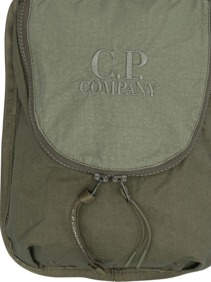 C.P. Company Plain Paper Touch Crossbody Bags - Brown | 0f24d985226a3f9de6bbf00b108366875d4472c3