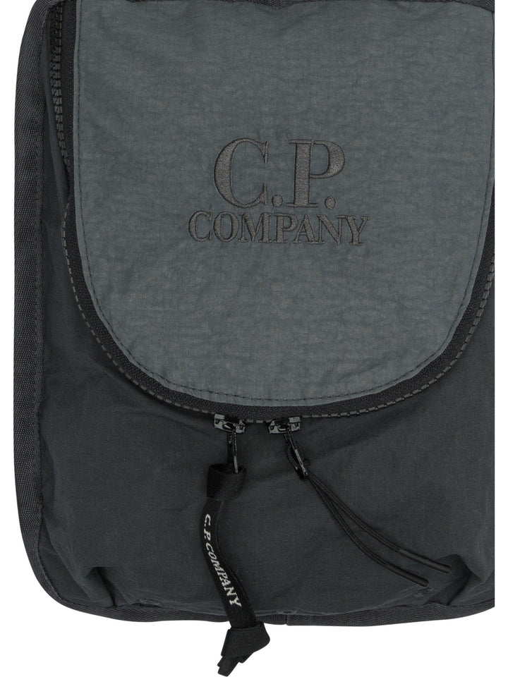 C.P. Company Plain Paper Touch Crossbody Bags - Grey | 8cc71931987959bd6928f517d544d9f4439a4d2a