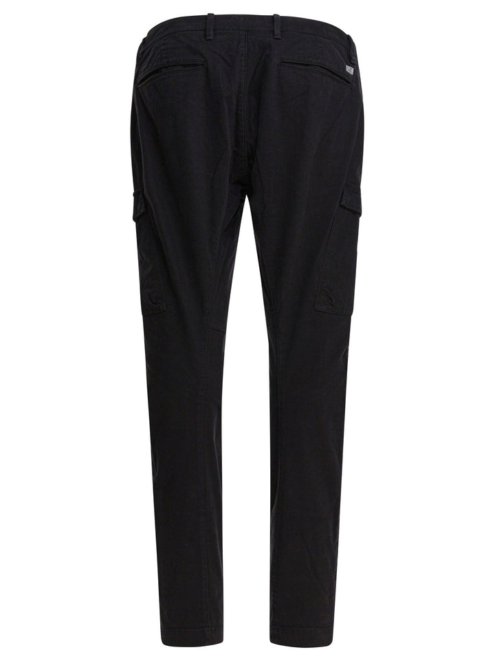 C.P. Company Stretch Sateen Trousers - Black | 6ab28ae43a4bceaf9e438f14064d601f2d67c5c9
