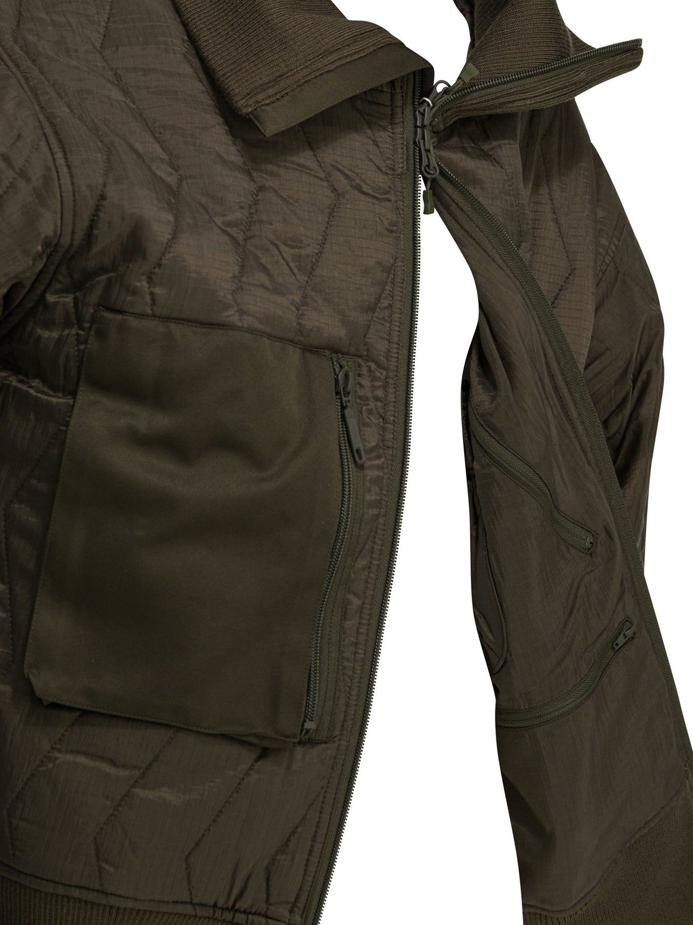Daiwa Pier 39 Quilted Nylon Jacket Jackets and Coats - Brown | 2c3a7ed9f485039897b9dc87743318d2fdc09ad1