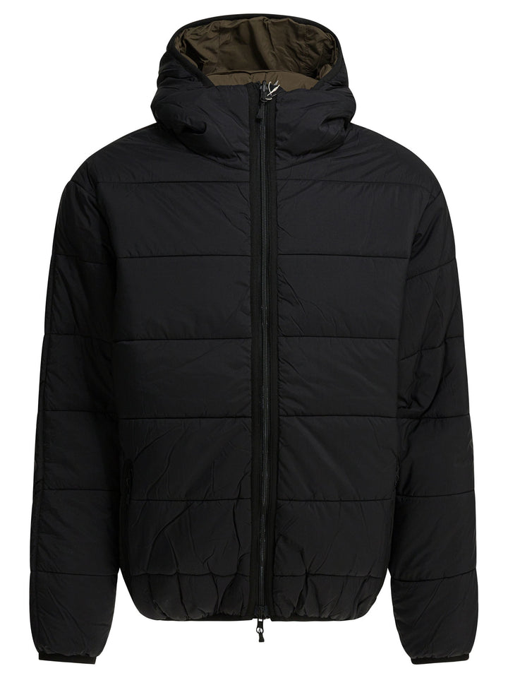 Daiwa Pier 39 Reversible Nylon Short Down Jacket Jackets and Coats - Black | 140424f0f20b49290bbe80866bb0e5220488ba3e