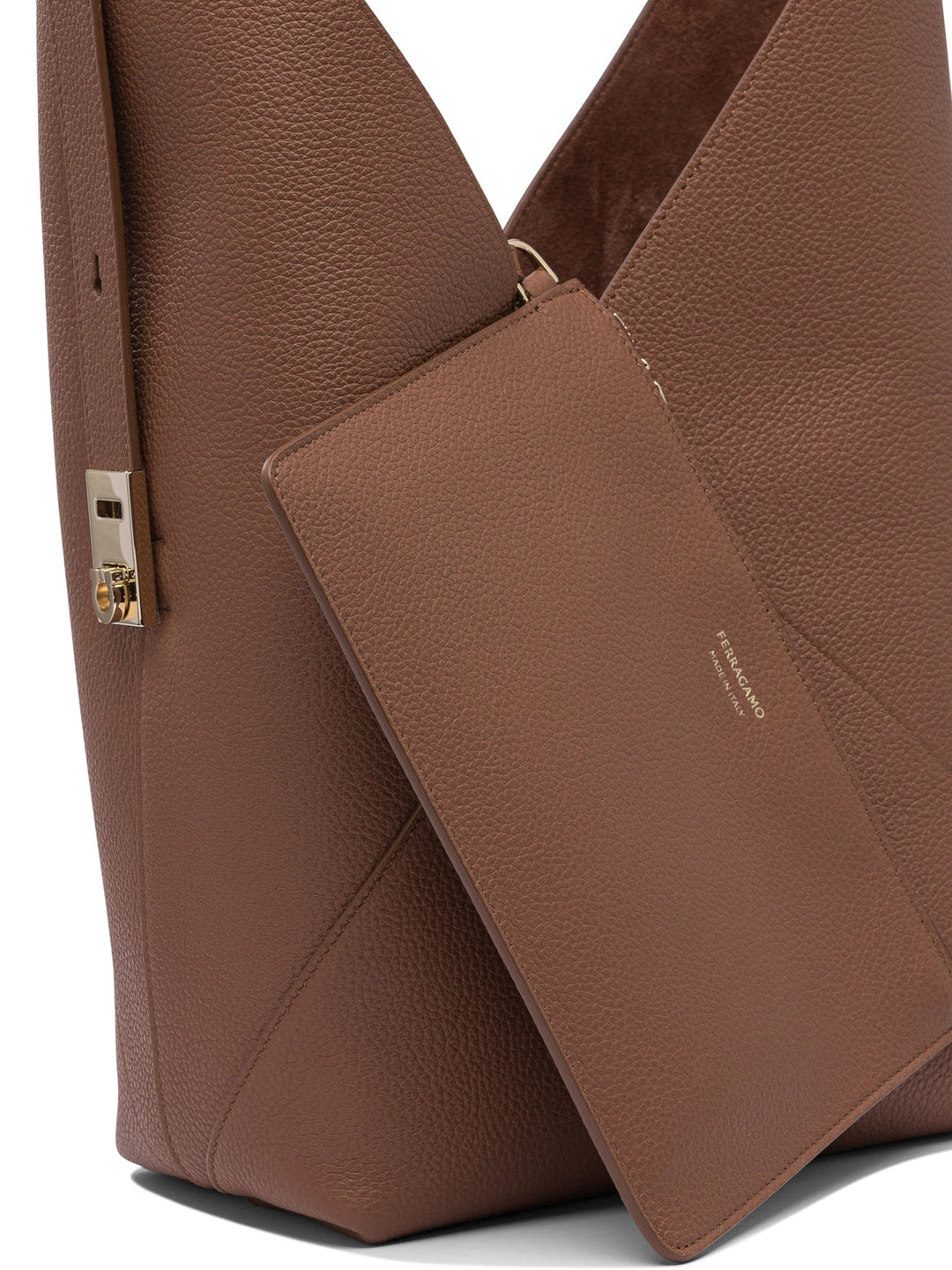 Ferragamo  Shoulder Bags - Brown | 3f10f7ffe78a494b6af39770f6feed8ef4a8a1ad