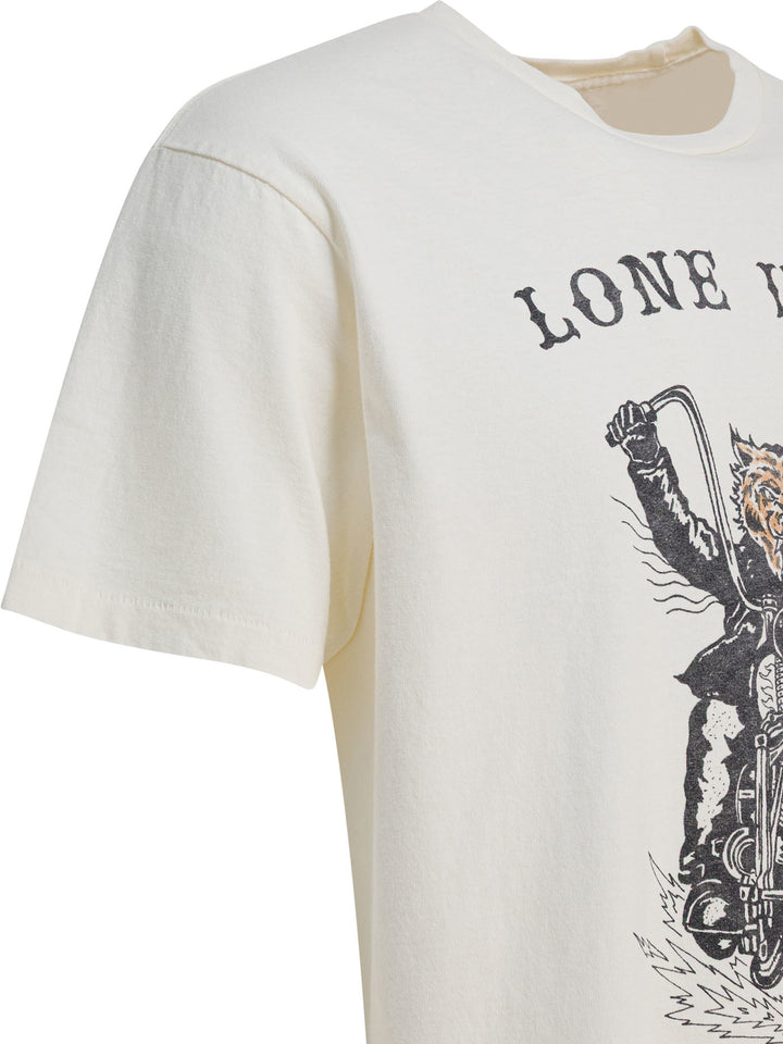 Gallery Dept. Lone Wolf T-shirts - White | 11e413c612dcc158cbb95c1ce7fc01ffe3611b96