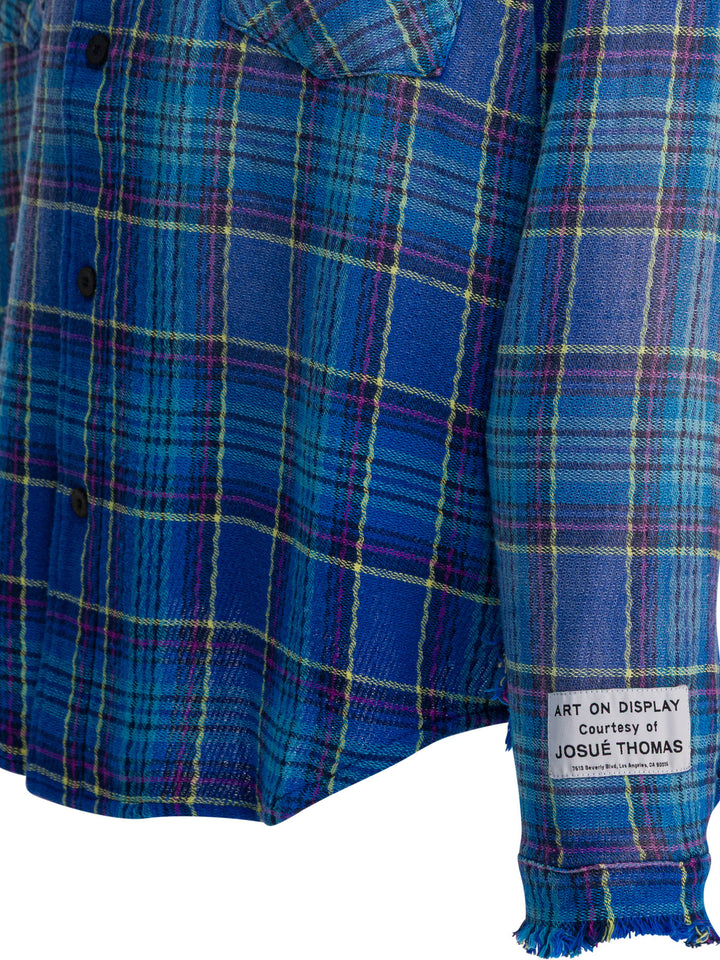 Gallery Dept. Marley Flannel Shirts - Blue | 9660ed3d82de4d5a6e79545f94b6c31922fde8f1