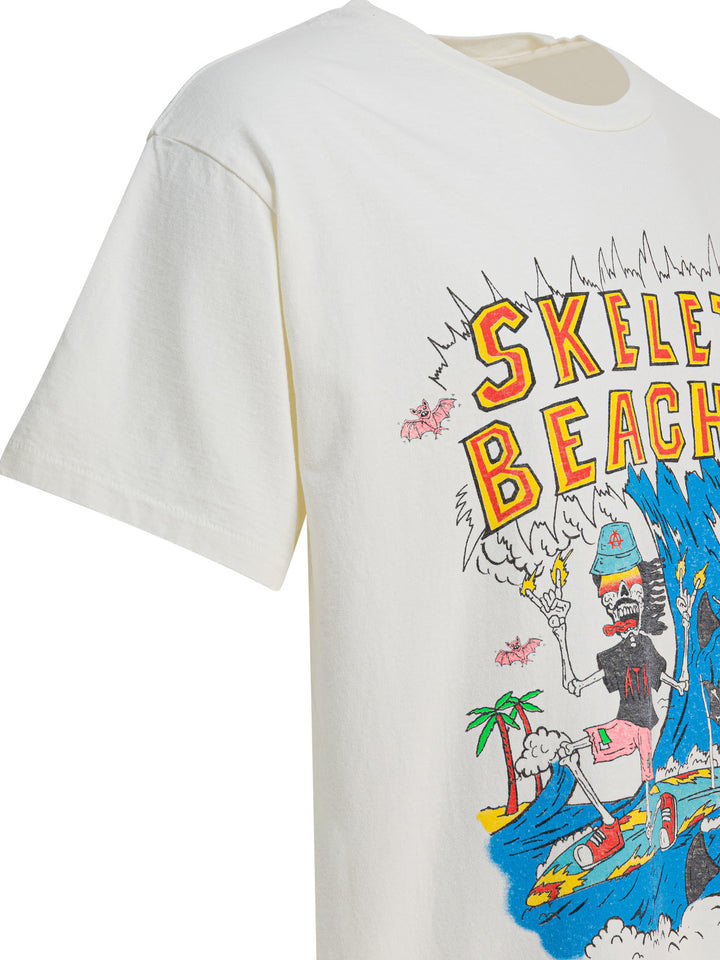 Gallery Dept. Skeleton Beach Surf T-shirts - White | 17c569408f210a2a23817e0a4fbf39d24681e7da