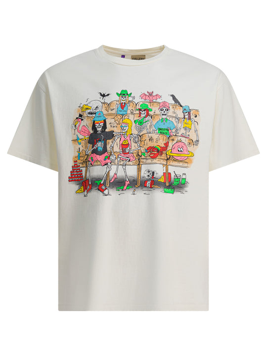Skeleton Beach Theater Tee T-Shirts White