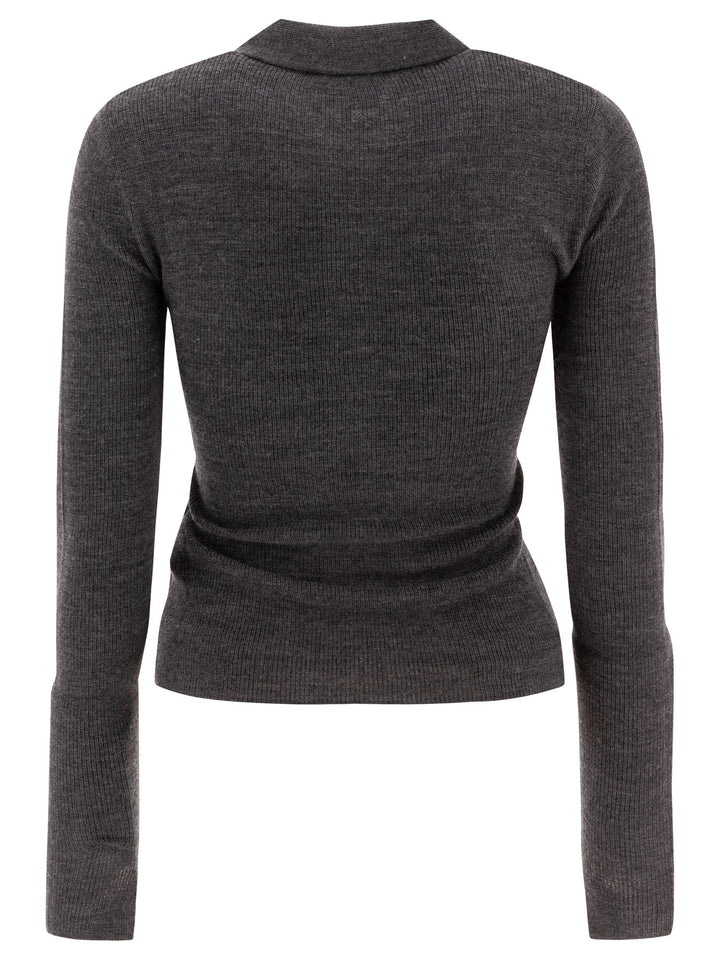 Ganni  Polo shirts - Grey | 136f5608bcb151d017b099243a6a46ceff63e00f