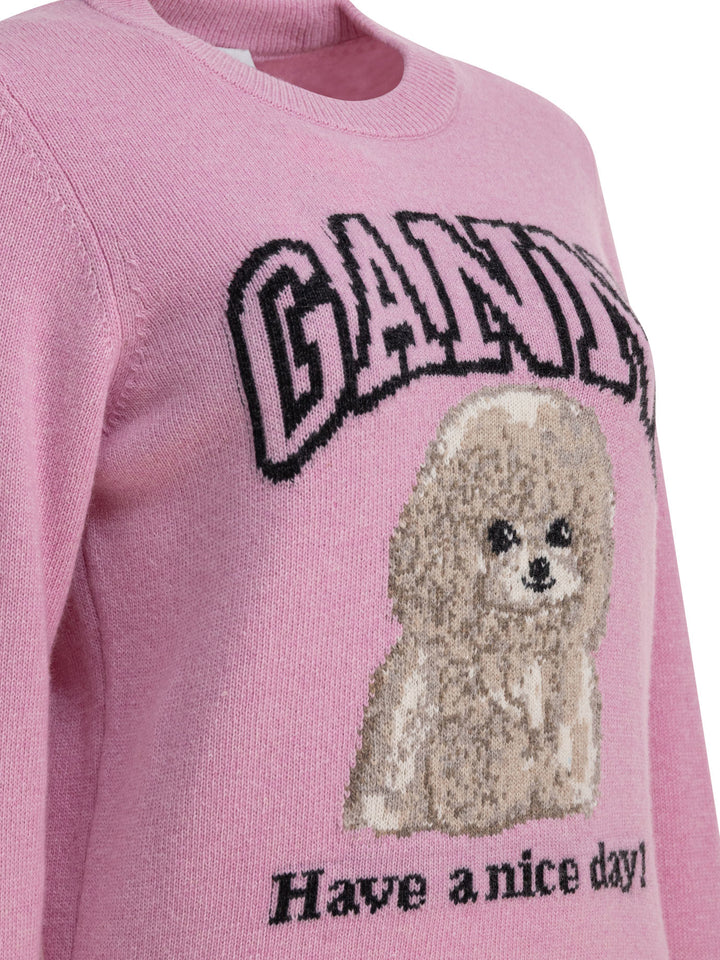 Ganni  Knitwear - Pink | 291514a0014af436a71505649eea66d1feeb8bbb