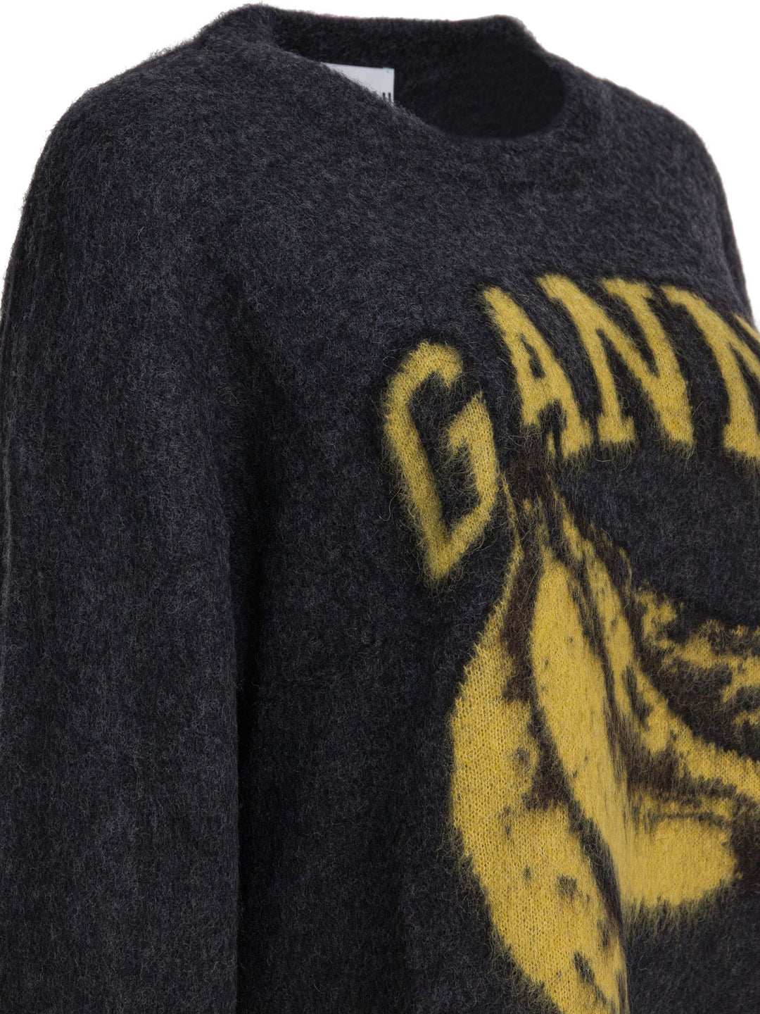 Ganni Banana Knitwear - Black | 7f39f7a352b3883dca790dfc9b70958c637b18f9