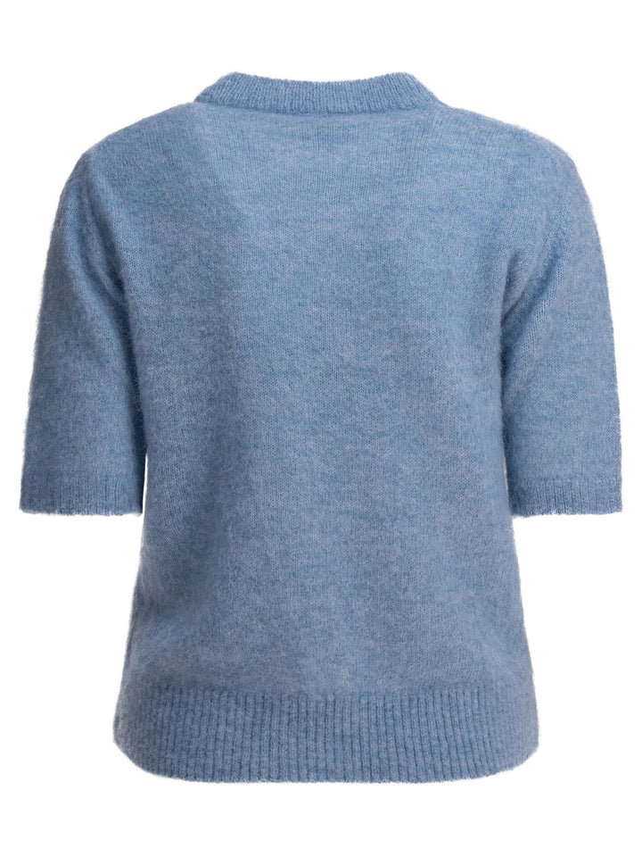 Ganni  Knitwear - Light blue | b76be0dae6932ec3ca058d6cf0937bac6091f614