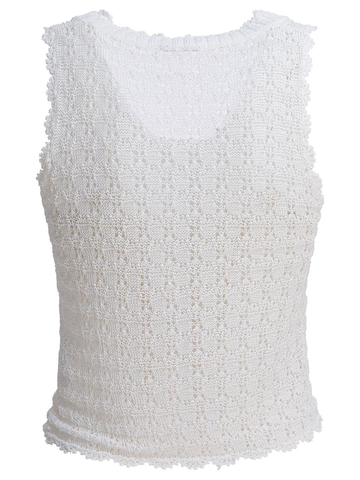 Ganni  Tops - White | f20bbc3eb8f45ad6e5978de85cbb3ae7be794e2f