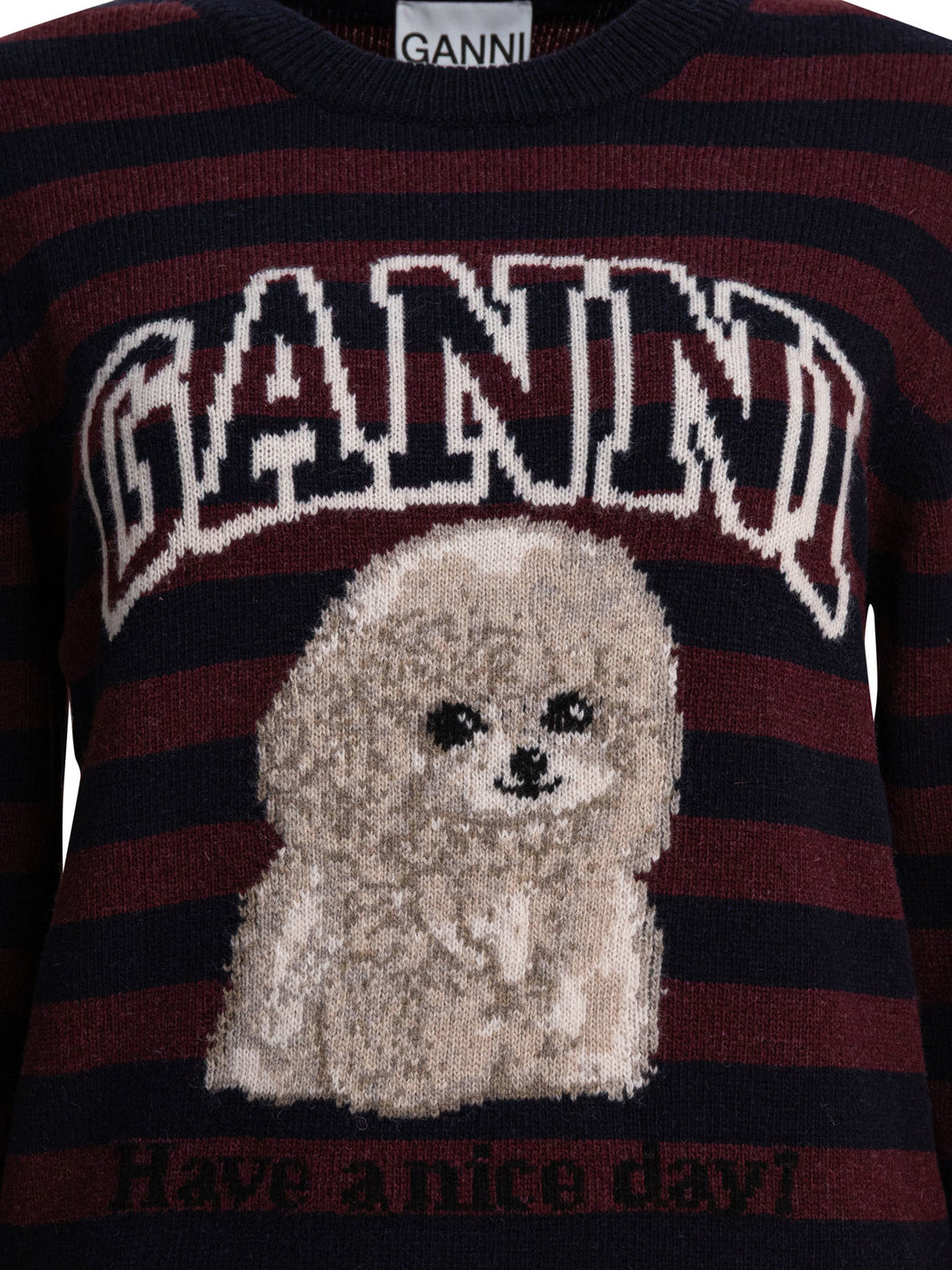 Ganni  Knitwear - Black | 02decb7cdc9a1af469fa6cf2338bec00d41d8f37