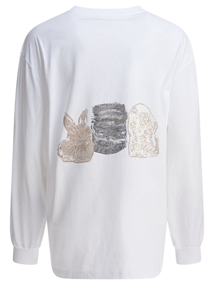 Ganni  T-shirts - White | bb2b4d794a6d69478fc09d90f9f13594eeb6f876