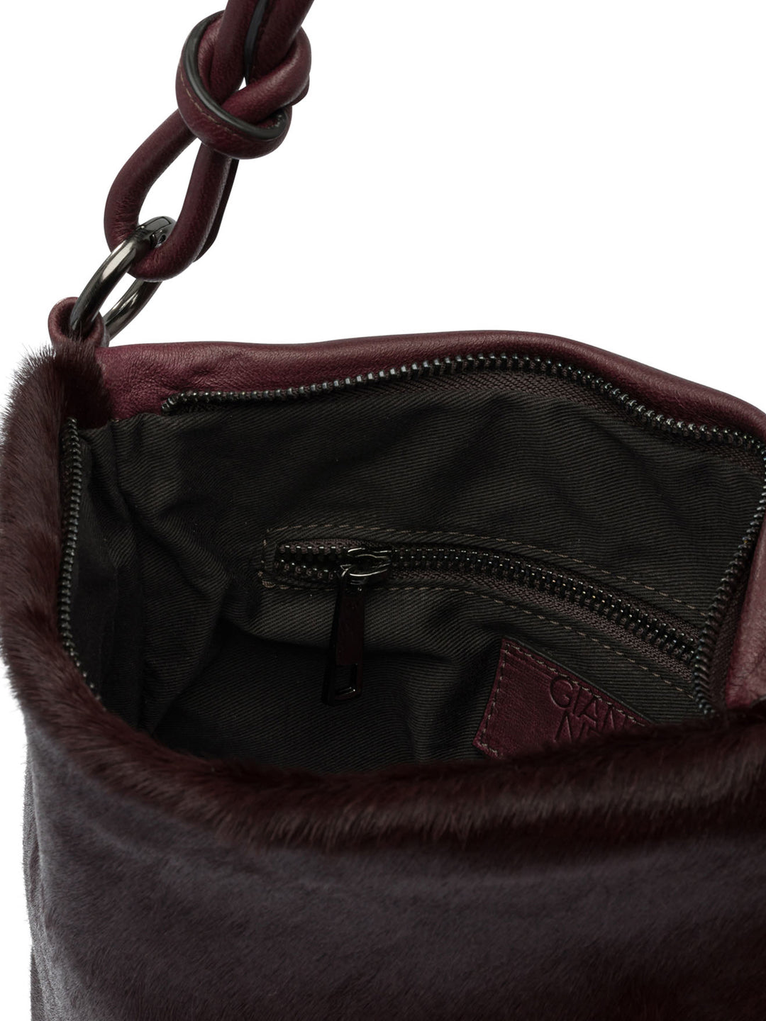 Giancarlo Nevola  Shoulder Bags - Bordeaux | ff7241d735aace01c76acd310f22c50931adda30