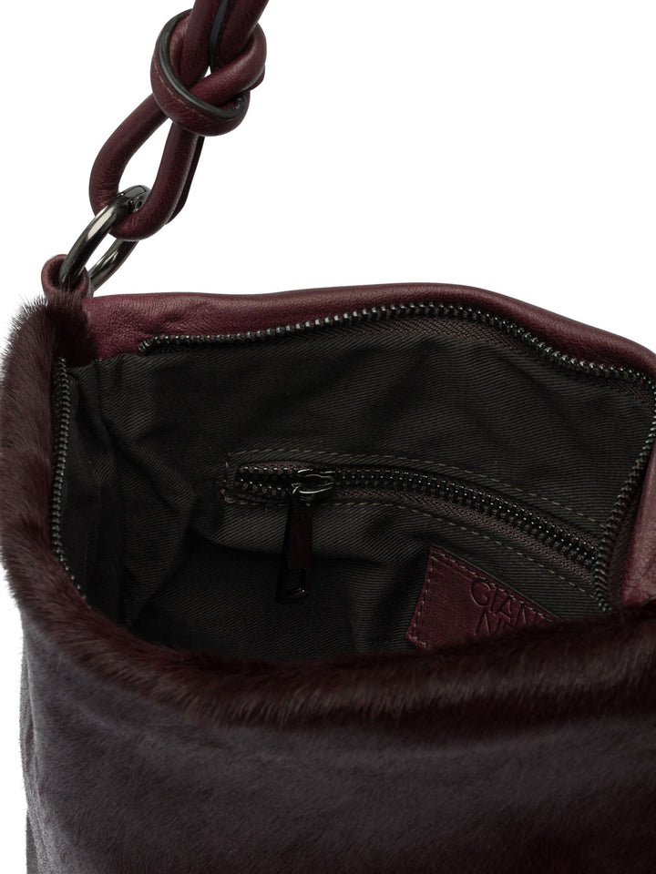 Giancarlo Nevola  Shoulder Bags - Bordeaux | ff7241d735aace01c76acd310f22c50931adda30