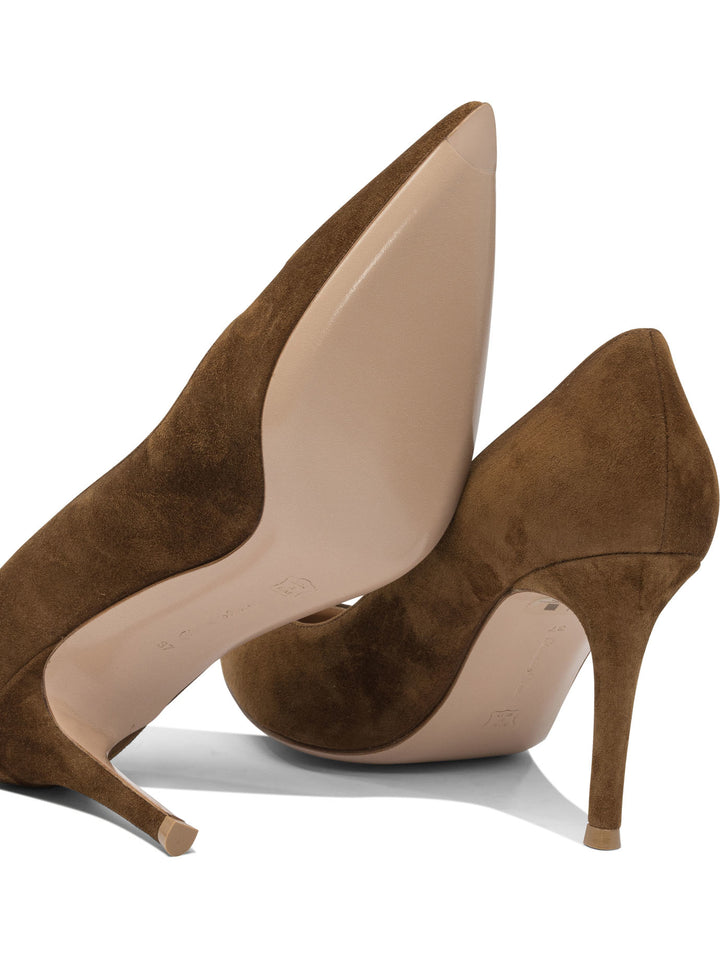 Gianvito Rossi Gianvito 85 Mm Heeled shoes - Brown | 66063451820b331170c3155514670b4f40a3c43e