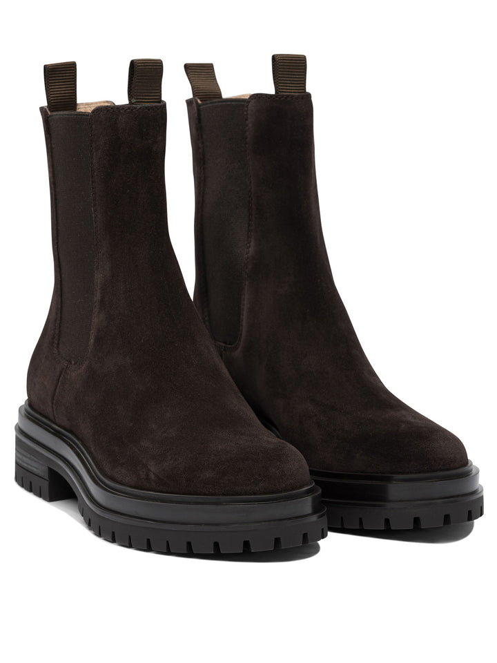 Gianvito Rossi Chester 20 Mm Ankle Boots - Brown | 5640f624a084abb6da33730aec68af4864125790